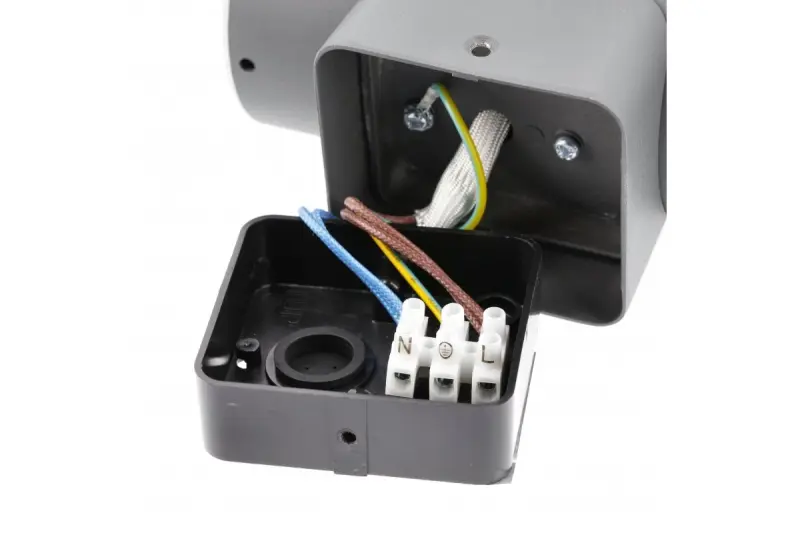 Aplique de jardín Corta antracita para 2 bombillas 1289002