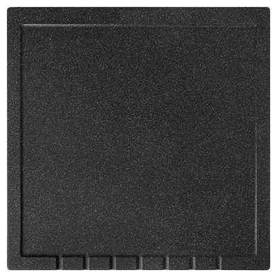 Aquadesign Unix multifunction granite drainer 35x35cm black 1208958214