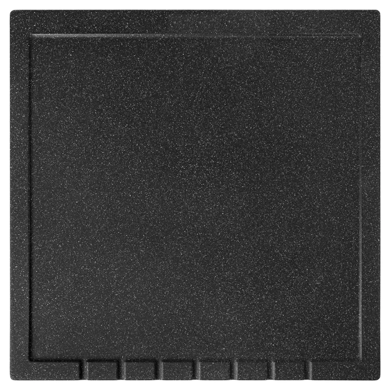 Escurridor Aquadesign Unix granito 35x35cm negro 1208958214