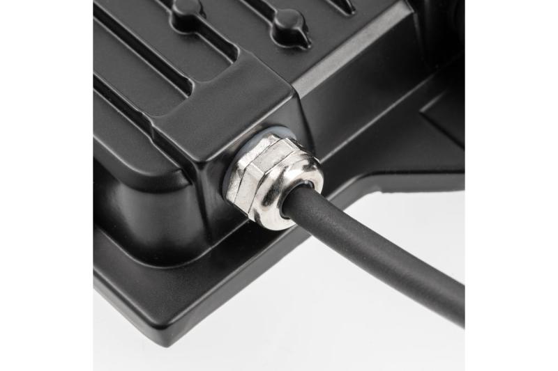 G-TECH Faro LED con sensor de movimiento, 50W, 5000lm, AC220-240V, 50/60 Hz, PF>0,9, RA>80, IP65, 120°, 4000K, negro 1208959178