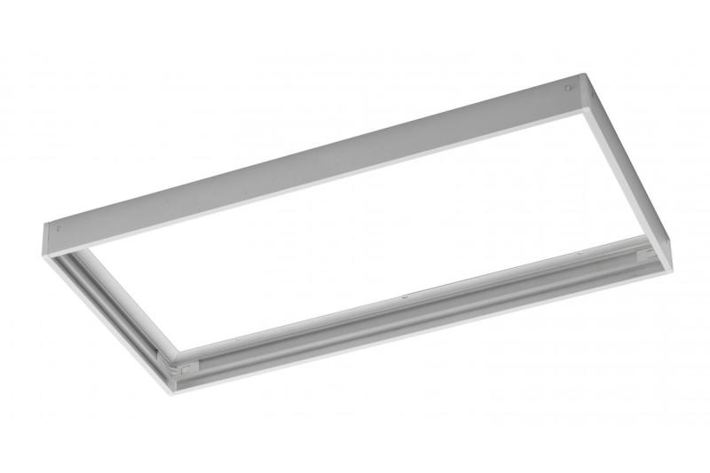 Marco para montaje superficial de paneles LED de 30x60cm (TYPU KING, PRINCE, INNOVO), sin tornillos, blanco 1208959230