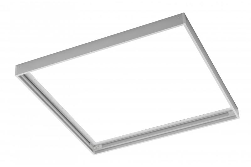 Marco para montaje superficial de paneles LED de 60x60cm (TYPU KING, PRINCE, INNOVO), sin tornillos, blanco 1208959232