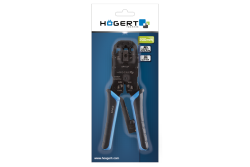 Hoegert Alicate de engaste de enchufe occidental 4P 6P 8P 1208959536