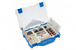 Hoegert Conjunto de accesorios de repuesto para la mini amoladora, 155 piezas. 1208960202