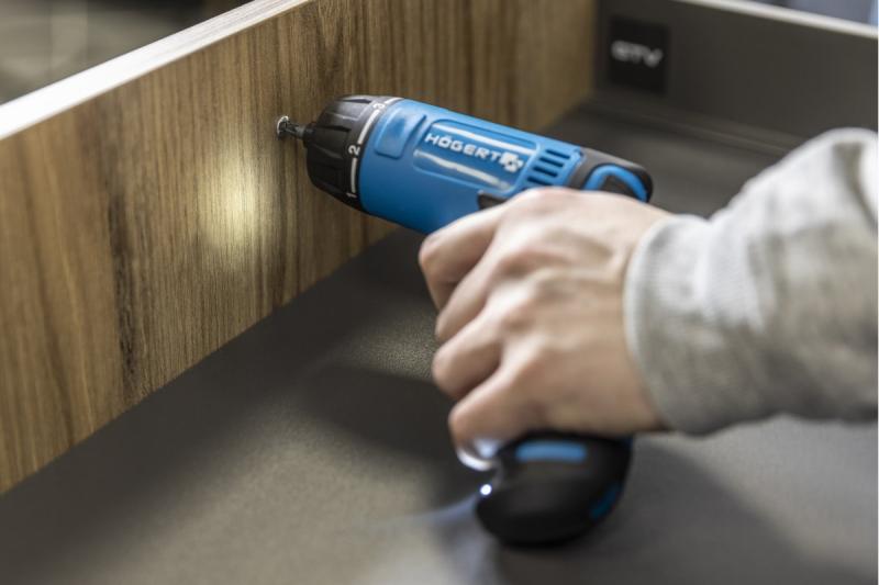 Hoegert Destornillador inalámbrico 7.2V 1208960208