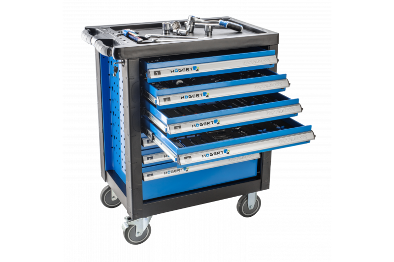 Hoegert Gabinete de taller con 7 cajones 1208962007