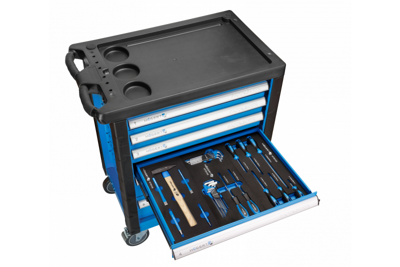 Hoegert Armario de herramientas 171 piezas 1208962011
