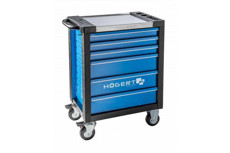 Hoegert Gabinete de taller premium con 6 cajones 1208962071