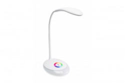 Decor Lámpara de mesa GALACTIC LED 3W 120lm 5V DC 4000K RGB base de carga USB cuerpo blanco 1208962483