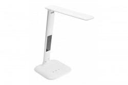 Decor Lámpara de mesa GALACTIC LED 5W 240lm AC220-240V 50/60Hz colores cambiables (3000K 4000K 6000K) calendario alarma termómetro cuerpo blanco. 1208962484