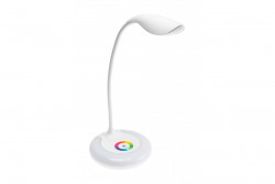 Decor Lámpara de mesa GALACTIC LED 5W 240lm 5V DC 4000K RGB base de carga USB cuerpo blanco 1208962485