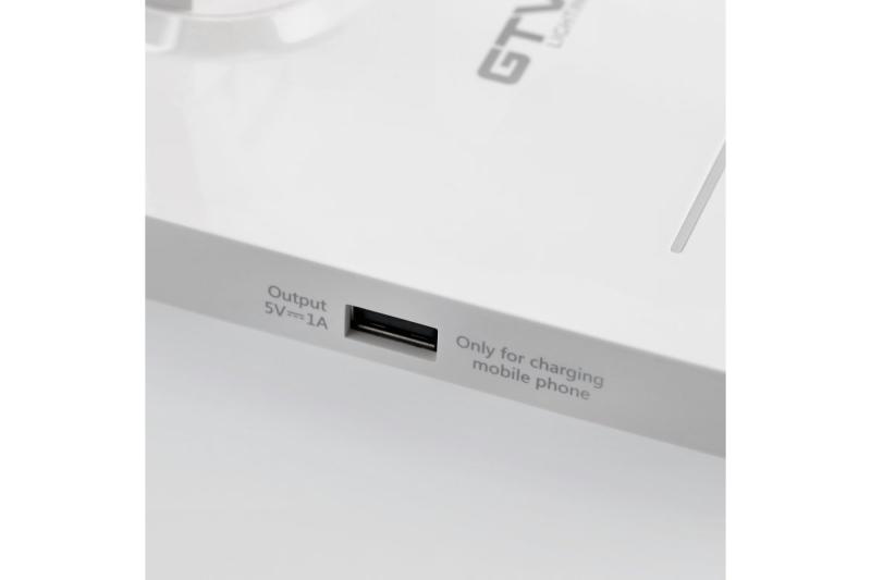 Decor Lámpara de escritorio Gale 8 W 550lm AC220-240V 5-CCT 10 niveles de atenuación PF>0 5 RA>80 blanco 1208962486