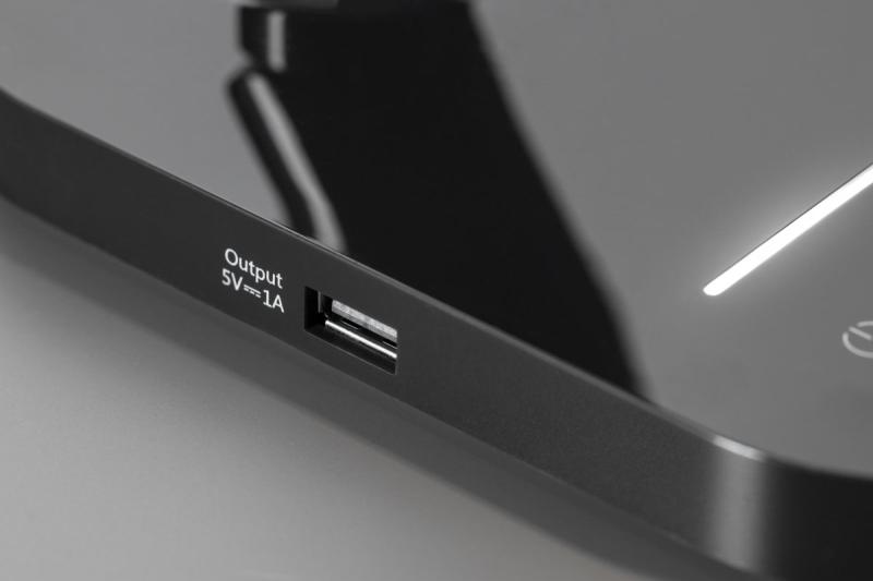 Decor Lámpara de escritorio Gale 8 W 550lm AC220-240V 5-CCT 10 niveles de atenuación PF>0 5 RA>80 negra 1208962487