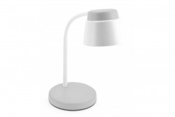 Decor Lámpara de escritorio Helin 6W 350lm AC220-240V 3-CCT PF> 0 5 RA>80 Gris 1208962491
