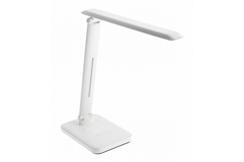 Decor Lámpara de escritorio LED IZUKA 6W 400lm AC220-240V 50/60Hz CCT cargador inductivo blanco. 1208962496