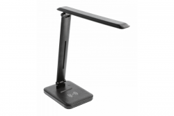 Decor Lámpara de escritorio LED IZUKA 6W 400lm AC220-240V 50/60Hz CCT cargador inductivo negro. 1208962497