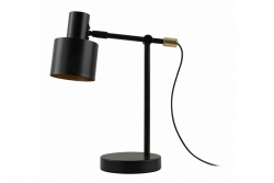 Decor Lámpara de escritorio SELVIA II 5570 máx. 250V 50/60Hz 1*E14 máx. 25 W dia.10 cm IP20 negro/dorado 1208962513