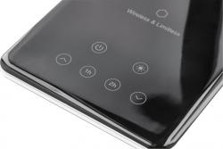 Decor Lámpara de escritorio Tritton 6W 340lm AC220-240V 4-CCT Carga inalámbrica USB PF>0 5 RA>80 negra. 1208962518