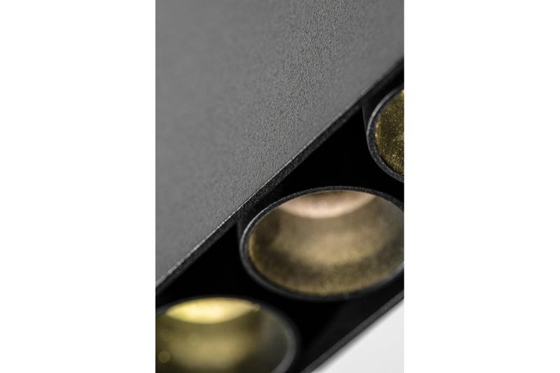 Decor Luminaria LED ARTEMIDA 15W 1420lm AC220-240V 50/60 Hz PF>0 9 Ra≥80 IP20 IK08 4000K 38° rectángulo negro. 1208962640