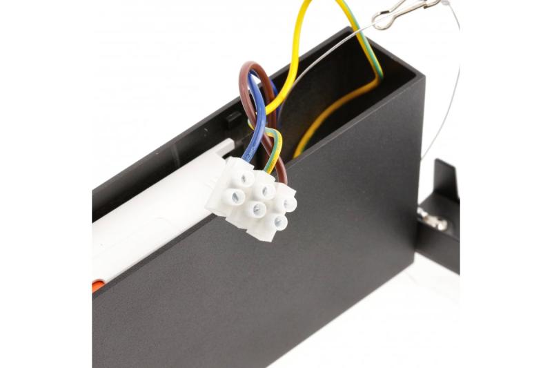 Decor Luminaria LED ARTEMIDA 15W 1420lm AC220-240V 50/60 Hz PF>0 9 Ra≥80 IP20 IK08 4000K 38° rectángulo negro. 1208962640