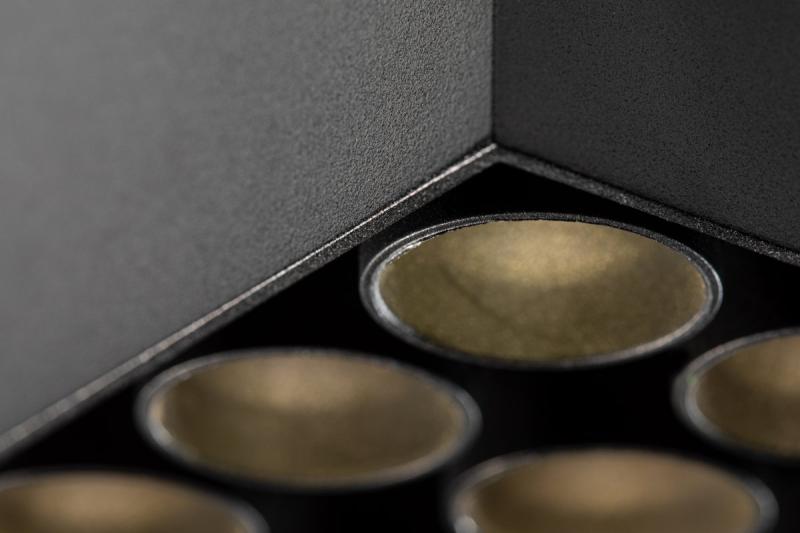 Decor Luminaria LED ARTEMIDA 20W 1920lm AC220-240V 50/60 Hz PF>0 9 Ra≥80 IP20 IK08 4000K 38° cuadrada negra. 1208962642