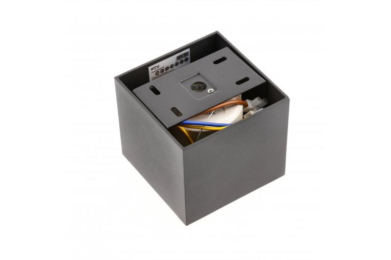 Decor Luminaria LED ARTEMIDA 20W 1920lm AC220-240V 50/60 Hz PF>0 9 Ra≥80 IP20 IK08 4000K 38° cuadrada negra. 1208962642