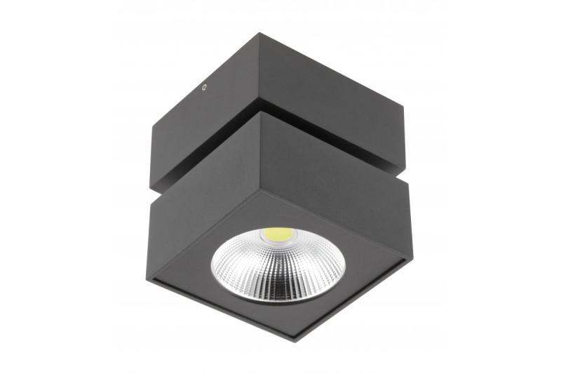 Decor Luminaria LED BLANCO 15W 1500lm AC220-240V 50/60 Hz PF> 0.5 Ra≥80 IP20 IK06.36 ° 4000K cuadrada negra 1208962666