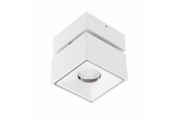 Decor Luminaria LED BIANCO 8W 680lm AC220-240V 50/60 Hz PF>0 9 Ra≥80 IP20 IK06 36° 4000K blanco cuadrado. 1208962669