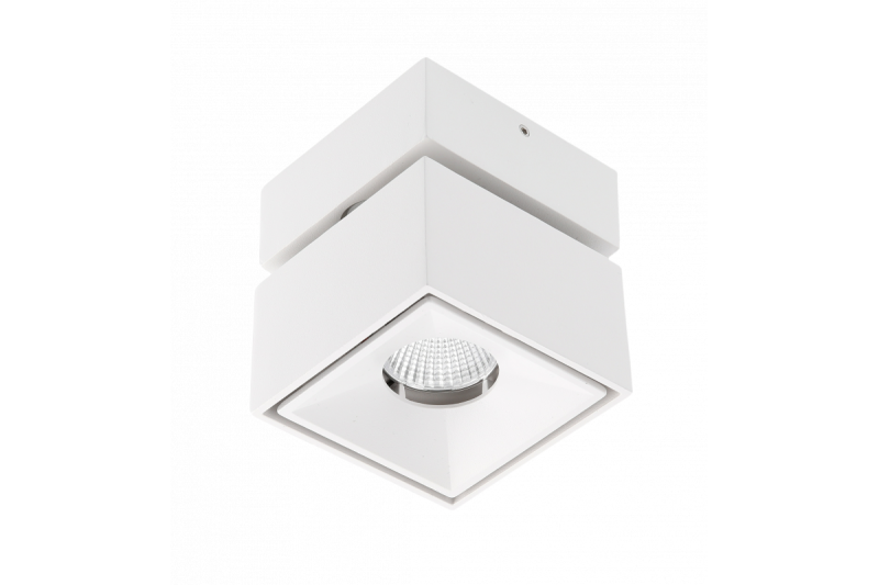 Decor Luminaria LED BIANCO 8W 680lm AC220-240V 50/60 Hz PF>0 9 Ra≥80 IP20 IK06 36° 4000K blanco cuadrado. 1208962669