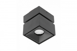 Decor Luminaria LED BIANCO 8W 680lm AC220-240V 50/60 Hz PF>0 9 Ra≥80 IP20 IK06 36° 4000K cuadrada negra. 1208962670