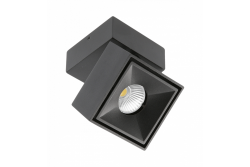 Decor Luminaria LED BIANCO 8W 680lm AC220-240V 50/60 Hz PF>0 9 Ra≥80 IP20 IK06 36° 4000K cuadrada negra. 1208962670