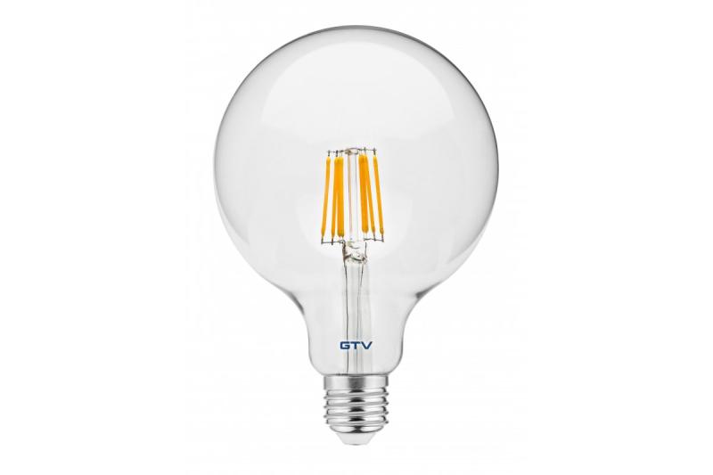 Luz LED, FILAMENTO, G125, 4000K, E27, 8W, 800lm, AC220-240V / 50-60Hz, RA>80, 360° 1208962765