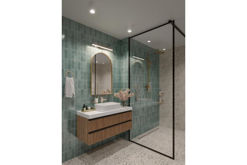 Decor Luminaria LED Catania 400mm 8W AC220-240V 50/60Hz 4000K IP44 RA >80 640lm Cromo 1208962883