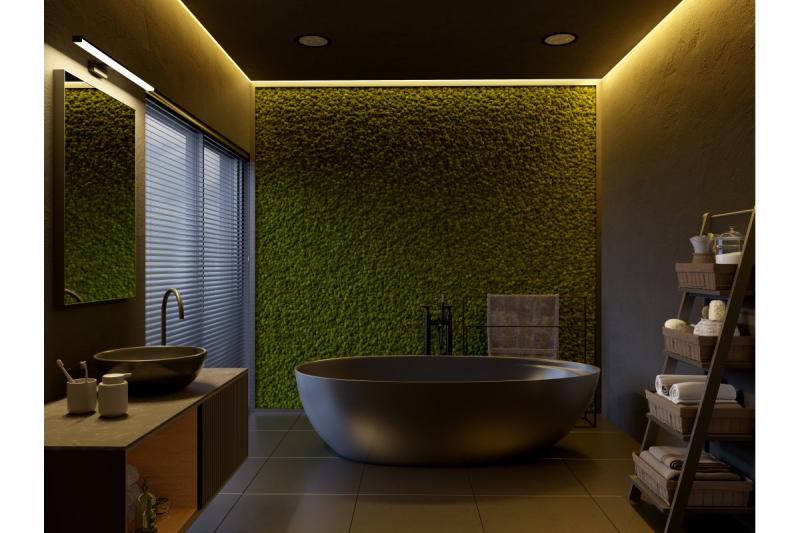 Decor Luminaria LED Catania 400mm 8W AC220-240V 50/60Hz 4000K IP44 RA >80 640lm Negro 1208962884