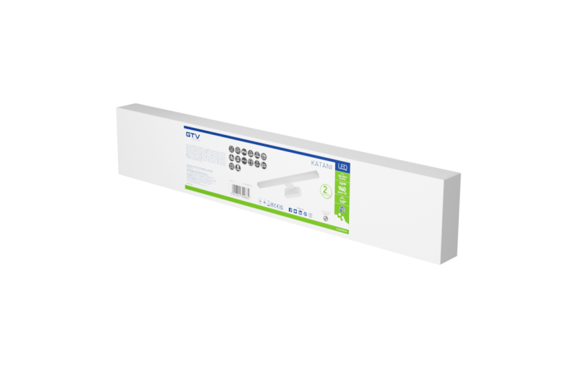 Decor Luminaria LED Catania 600mm 12W AC220-240V 50/60Hz 4000K IP44 RA >80 960lm Blanco 1208962885