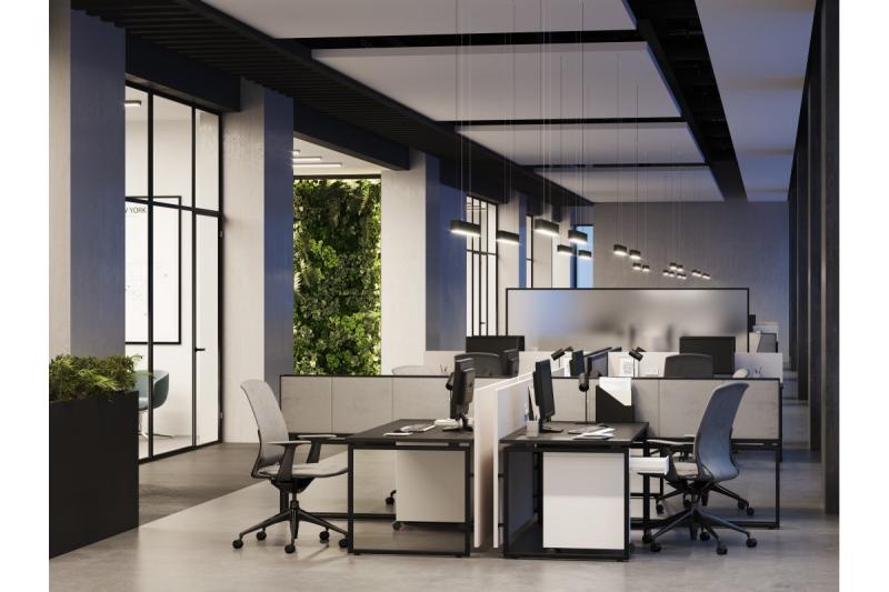 Decor Luminaria lineal LED LUNA-A 40W 3200lm AC220-240V 50-60Hz 100° RA>80 IP20 AL/PC 4000K 120cm blanco. 1208962940