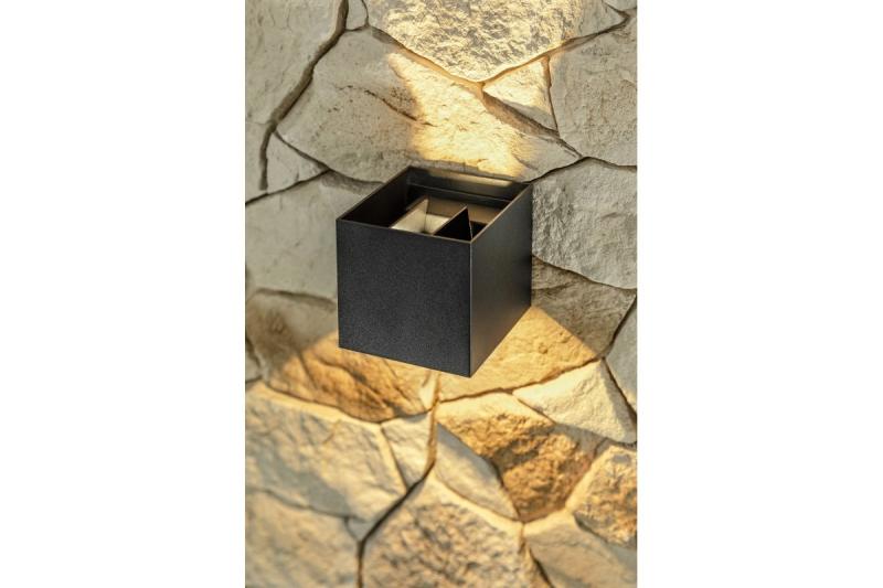 Decor Lámpara LED MISSOURI-K 7W 540lm AC220-240V 50/60 Hz PF>0.5 Ra≥80 IP54 IK08 4000K cuadrada negra. 1208962994