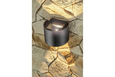 Decor Lámpara LED MISSOURI-O de 7W 540lm AC220-240V 50/60 Hz PF>0.5 Ra≥80 IP54 IK08 4000K redonda negra. 1208962996