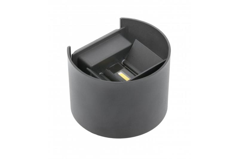 Decor Luminaria LED MISSOURI-O 7W 540lm AC220-240V 50/60 Hz PF> 0.5 Ra≥80 IP54 IK08 4000K redonda gris. 1208962997