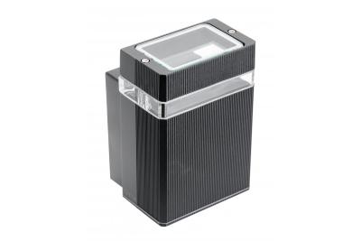 Decor Luminaria de pared unidireccional NESSA GU10 MAX. 50W IP54 AC220-240V 50/60Hz negro. 1208963009