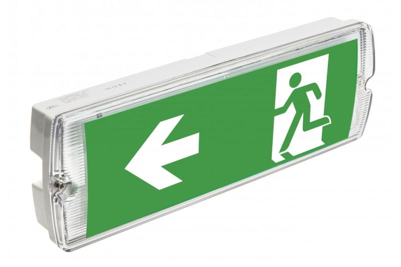 Luminaria de emergencia LED SAHER-3 LED DUO, 3W, 300lm, AC220-240V, 50-60Hz, IP65, 3h, 6400K 1208963123