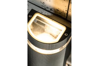 Decor Luminaria de pared de dos direcciones SILVA GU10 MAX.2x50W IP54 AC220-240V 50/60Hz negro. 1208963135