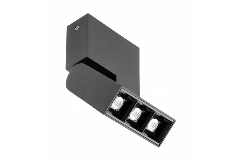 Decor Luminaria LED SIERRA 8W 720lm AC220-240V 50/60 Hz PF>0 5 Ra≥80 IP20 IK08 4000K 48° negro 1208963166
