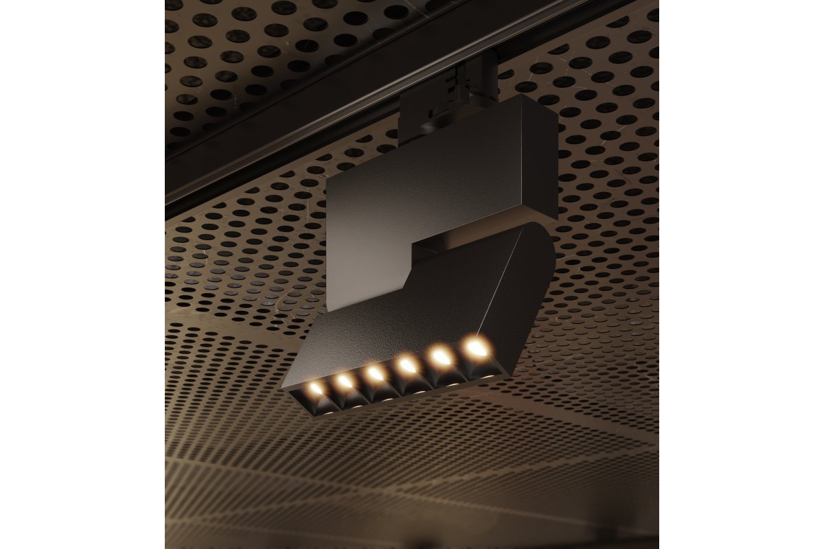 Decor Luminaria LED SIERRA 18W 1620lm AC220-240V 50/60 Hz PF>0 9 Ra≥80 IP20 IK08 4000K 48° negro 1208963168 - Productafbeelding 5
