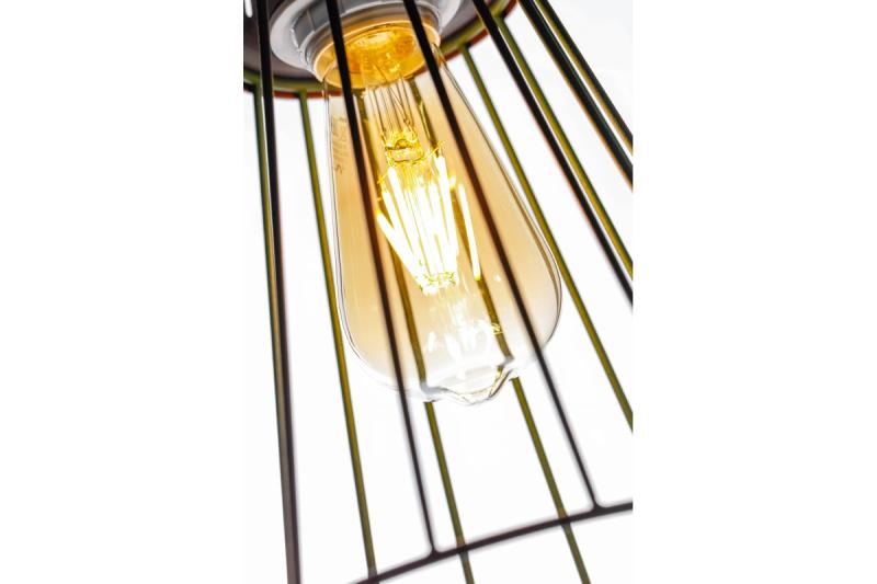 Bombilla decorativa LED, filamento Vintage, ST64, E27, 4 W, 400 lm, CA 220-240 V/50-60 Hz, PF > 0,5, 3000 K 1208963178