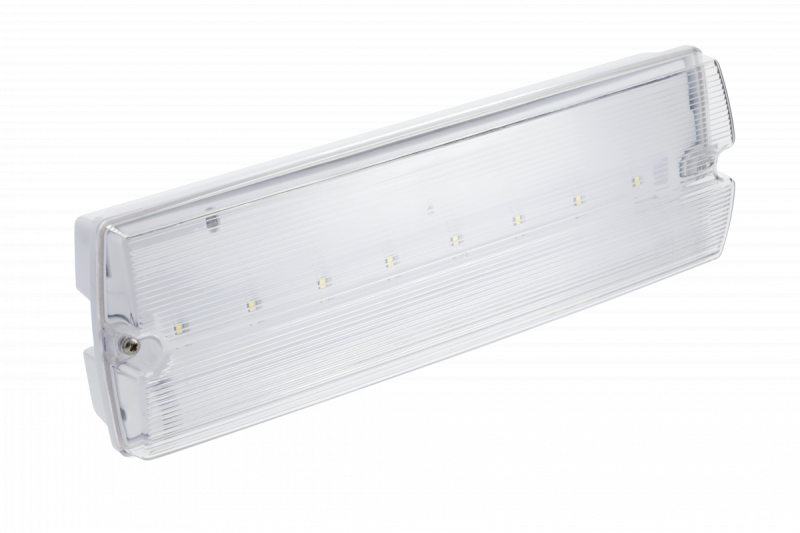 Luminaria de emergencia TERNO-3 LED,3W,250lm,AC220-240V,50-60Hz,IP65,3h,6400K,doble propósito, botón de PRUEBA 1208963198