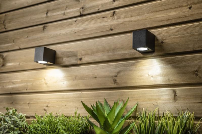 Decor Fachada liminaria unidireccional TIAGO KW GU10 MAX.35W IP54 AC220-240V 50/60Hz negro. 1208963206