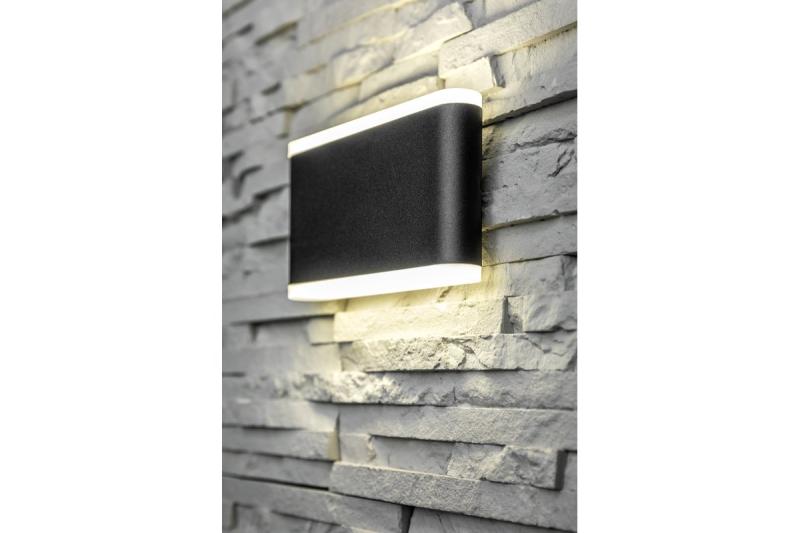 Decor Luminaria de fachada bidireccional LED VALLA 8W 640lm AC220-240V 50/60Hz IP54 4000K 1208963228