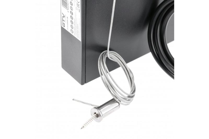 Decor Luminaria suspendida LED VILANA 42W (30W+12W) 4000K RA>80 220-240VAC 48/120° UGR<19 120cm negro. 1208963237