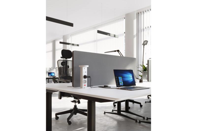 Decor Luminaria suspendida LED VILANA 42W (30W+12W) 4000K RA>80 220-240VAC 48/120° UGR<19 120cm negro. 1208963237